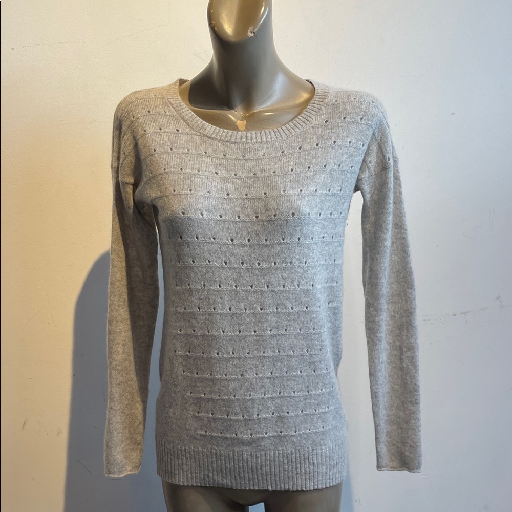Saffron cashmere sweater
